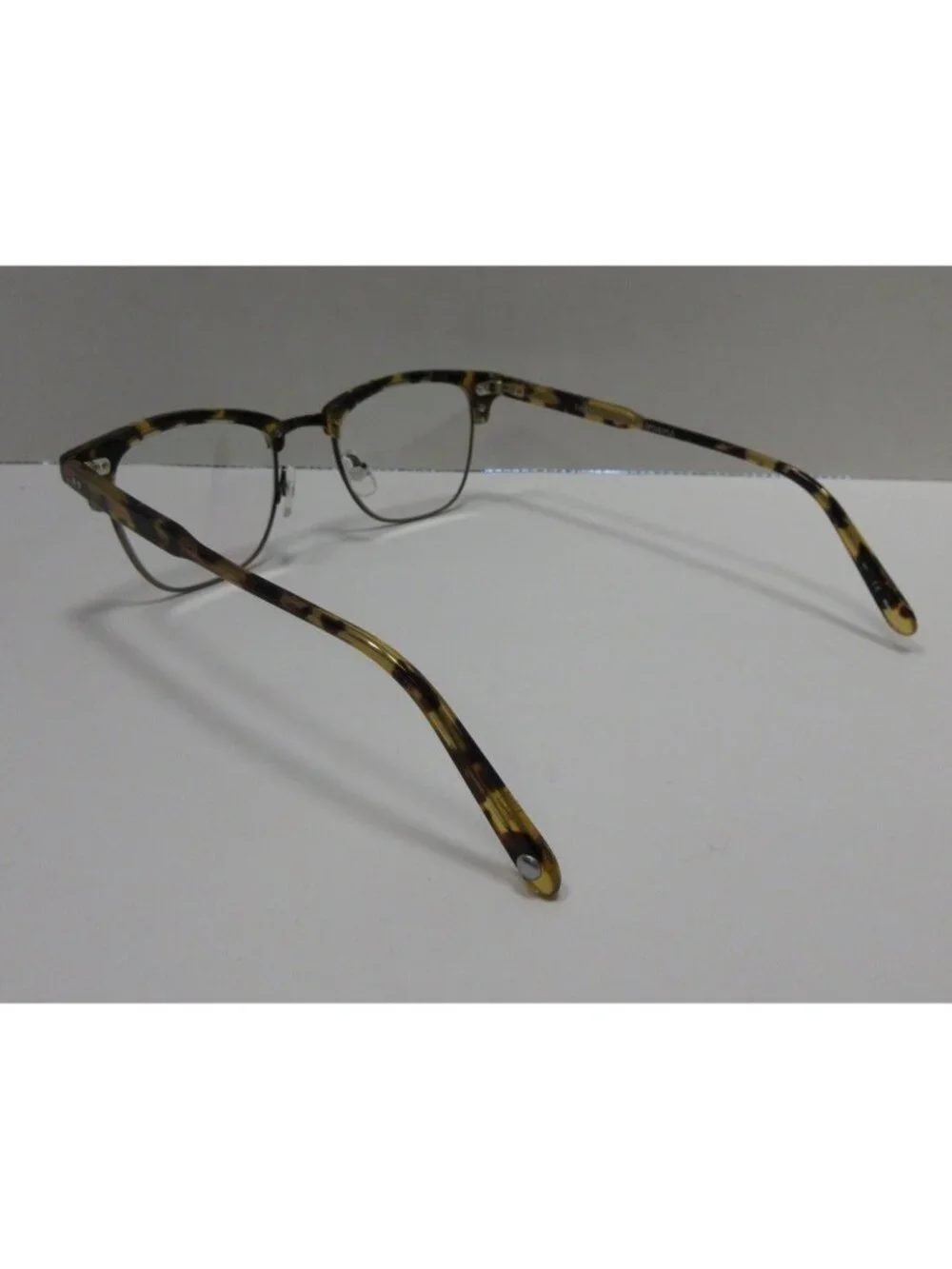 Garrett Leight Eyeglasses Silver Lincoln Optical DKT 48-21 NEW